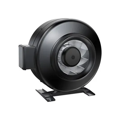 LWDE125 5 Inch 125mm EC Inline Duct Fan Ec Axial Duct Inline Metal Fan